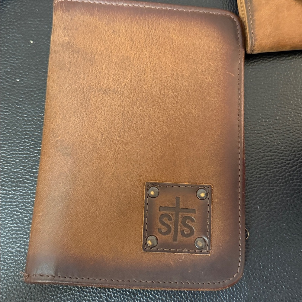 STS Brown Leather Wallet